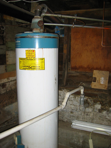 heat: water heater