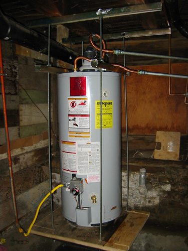 new water heater - installed