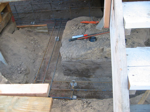 side porch footings