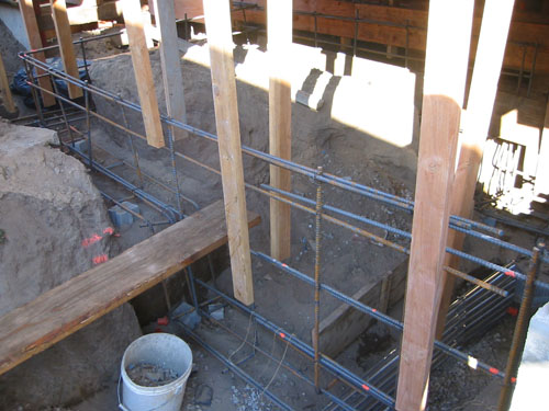 side porch formwork