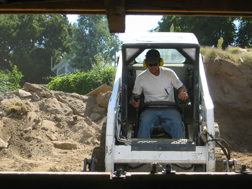 Bobcat operator