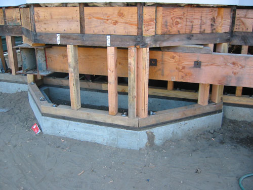 Framing the shear walls
