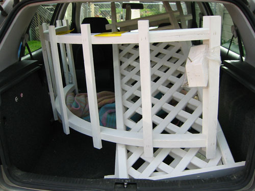 Arbor in the car