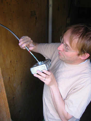Noel shows us a bushing