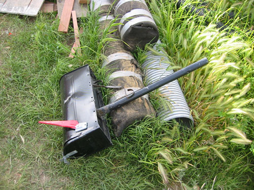 Removing the construction mailbox