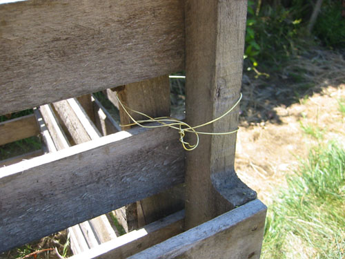 Brass wire attachment