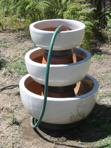 Fountain, stacked