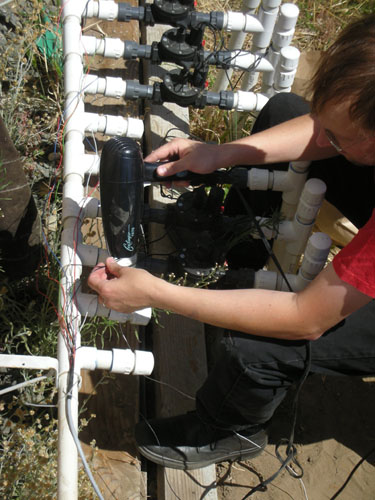 Wiring the valves to the box