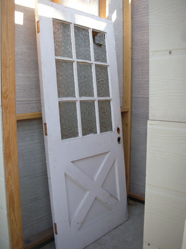 Shed door