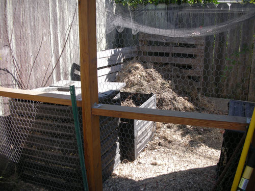 Newer compost piles