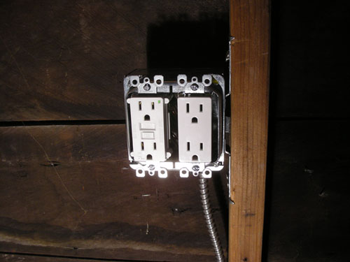 Countertop outlets