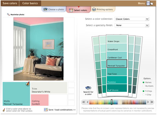 Benjamin Moore Color Viewer