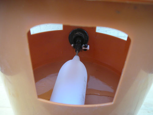 Inside the outside waterer