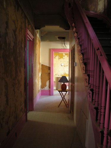 Looking back to the dining room