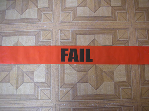 FAIL tape