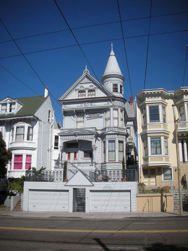 Tower house on South Van Ness