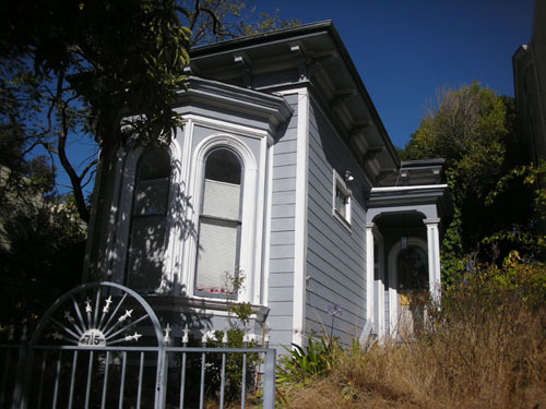 One of the older homes