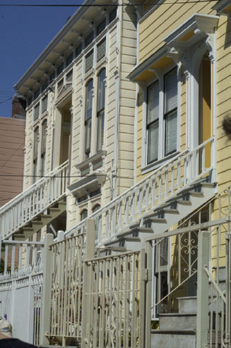 Two-flat houses