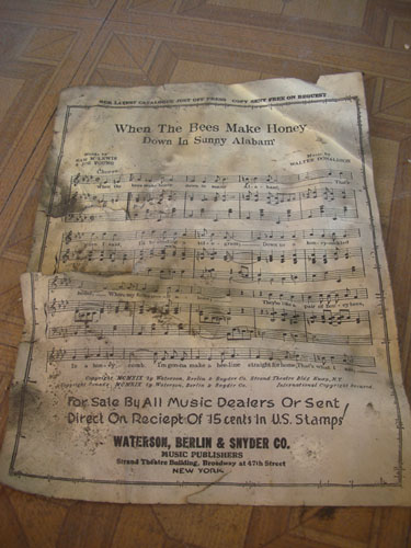 Sheet music