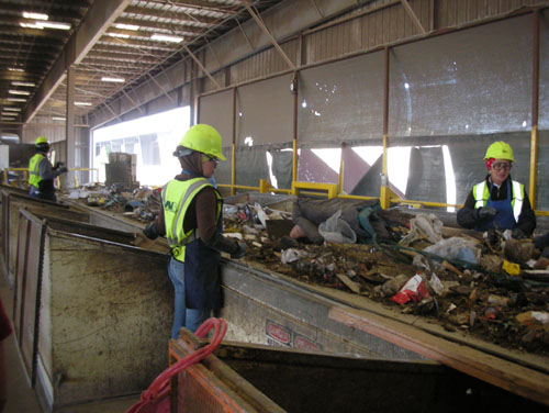 Human sorting in the MRF