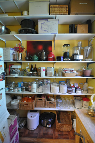 Reorganized pantry