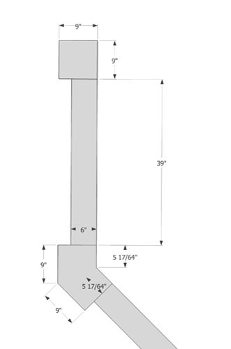 Figuring out square inches of wall surface