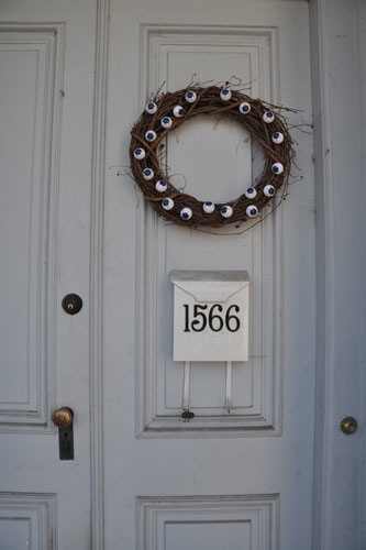 Eyeball wreath