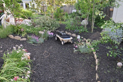 The orchard in spring