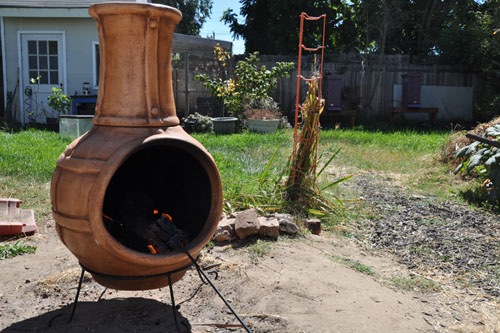 Noel's new chiminea