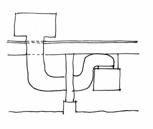 How the return air vent runs