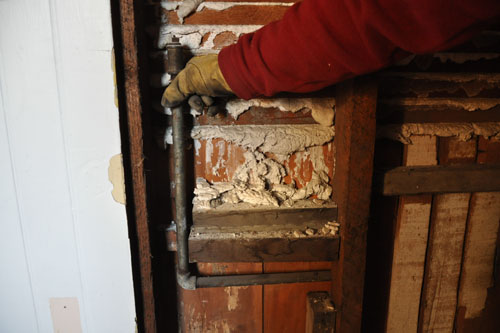 That strange plumbing in the wall