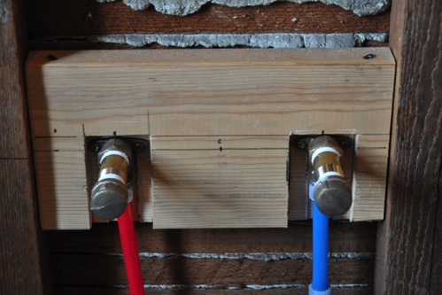 Sink supply lines