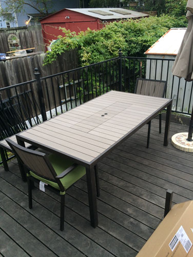 Patio furniture