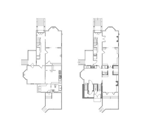 First floor plans