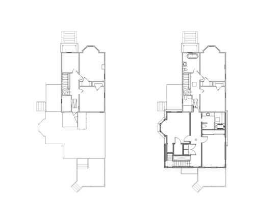 Second floor plans