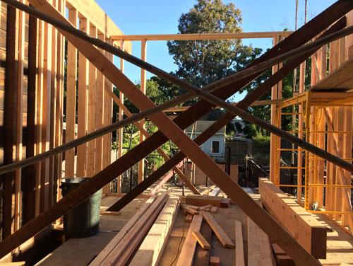 Dining room facing the back yard