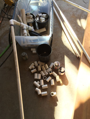 PVC fittings to use