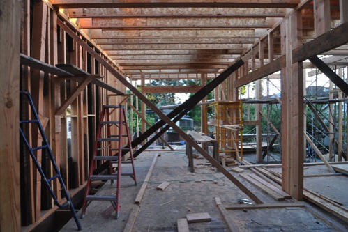 Dining room facing back