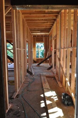 Back hallway upstairs