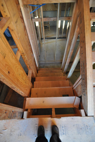 Stairs to the basement