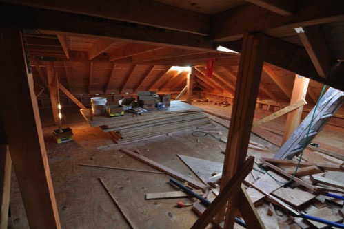 Check out the attic