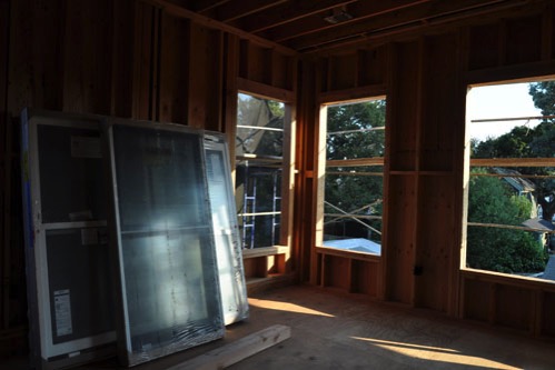 Back bedroom and windows