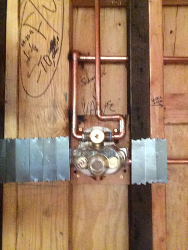 Shower valve