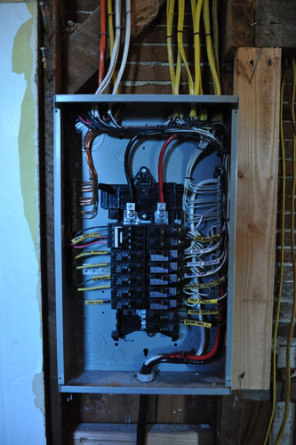 Upstairs subpanel