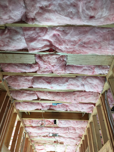 Insulated ceiling!