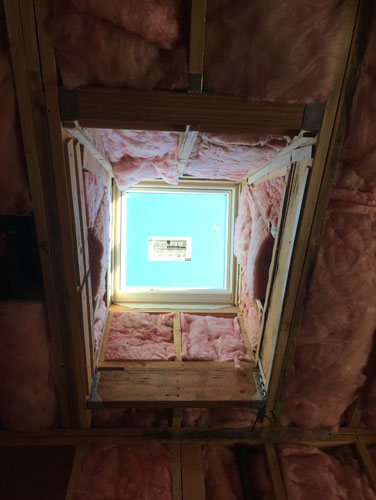 Skylight insulation