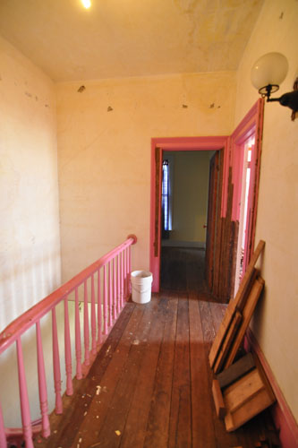 Upstairs hall before