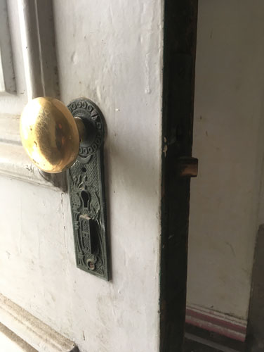 Front door hardware