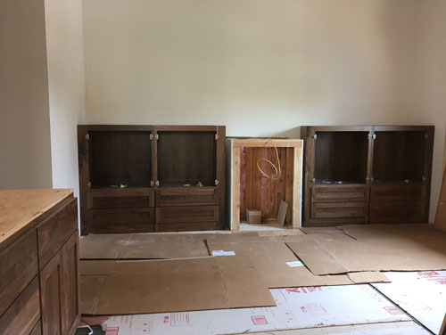 Dining room cabinets