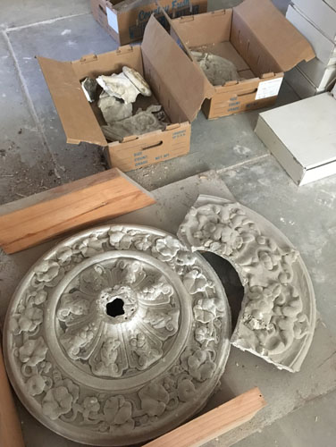 Medallions in pieces